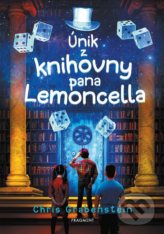 Kniha: Únik z knihovny pana Lemoncella (Chris Grabenstein). Nakladatelství Fragment, 2022 Kniha: Únik z knihovny pana Lemoncella (Chris Grabenstein). Nakladatelství Fragment, 2022