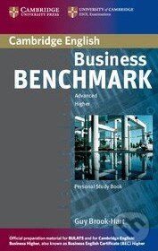 Kniha: Business Benchmark Advanced - Personal Study Book for BEC and BULATS (Guy Brook-Hart). Cambridge University Press, 2007 Kniha: Business Benchmark Advanced - Personal Study Book for BEC and BULATS (Guy Brook-Hart). Cambridge University Press, 2007