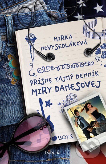 Kniha: Prísne tajný denník Miry Danesovej (Mirka Novysedláková). Koruna, 2014 Kniha: Prísne tajný denník Miry Danesovej (Mirka Novysedláková). Koruna, 2014