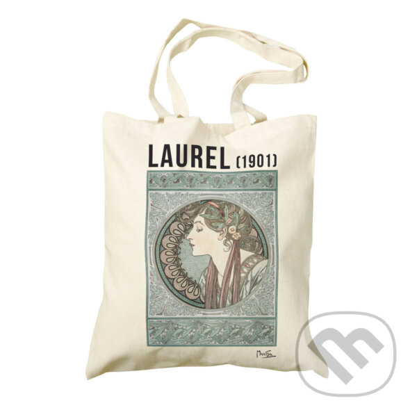 Plátěná taška Alfons Mucha - Laurel (Presco Group). Presco Group, 2022 Plátěná taška Alfons Mucha - Laurel (Presco Group). Presco Group, 2022