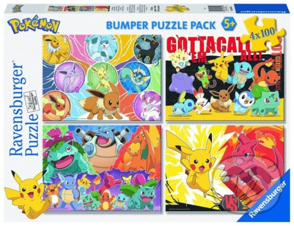 Puzzle: Pokémon (Ravensburger). Ravensburger, 2022 Puzzle: Pokémon (Ravensburger). Ravensburger, 2022