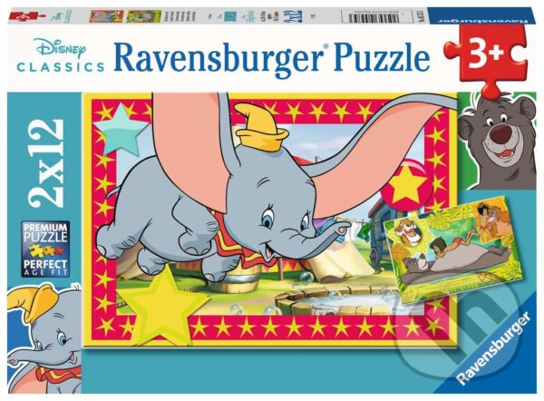 Puzzle: Disney Pohádková zvířátka (Ravensburger). Ravensburger, 2022 Puzzle: Disney Pohádková zvířátka (Ravensburger). Ravensburger, 2022