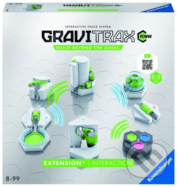 Společenská hra: GraviTrax Power: Elektronické doplňky (Ravensburger). Ravensburger, 2022 Společenská hra: GraviTrax Power: Elektronické doplňky (Ravensburger). Ravensburger, 2022