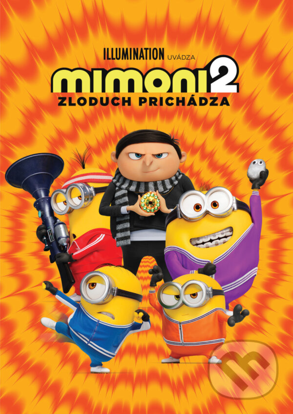 Film: Mimoni 2: Zloduch prichádza (slovenský dabing) (Brad Ableson a Kyle Balda) (DVD). Magicbox, 2022 Film: Mimoni 2: Zloduch prichádza (slovenský dabing) (Brad Ableson a Kyle Balda) (DVD). Magicbox, 2022