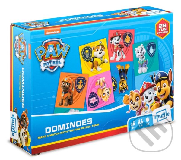 Spoločenská hra: Paw Patrol Disney Dominoes (Lauko Promotion). Lauko Promotion, 2022 Spoločenská hra: Paw Patrol Disney Dominoes (Lauko Promotion). Lauko Promotion, 2022