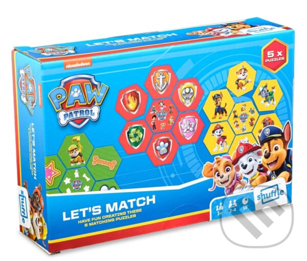 Puzzle: Paw patrol Disney Let´s Match (Lauko Promotion). Lauko Promotion, 2022 Puzzle: Paw patrol Disney Let´s Match (Lauko Promotion). Lauko Promotion, 2022