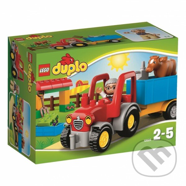 Společenská hra: LEGO DUPLO Town 10524 Traktor (LEGO). LEGO, 2014 Společenská hra: LEGO DUPLO Town 10524 Traktor (LEGO). LEGO, 2014