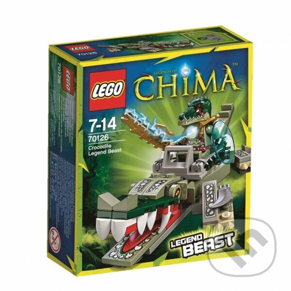 Společenská hra: LEGO CHIMA 70126 Krokodíl - Šelma Legendy (LEGO). LEGO, 2014 Společenská hra: LEGO CHIMA 70126 Krokodíl - Šelma Legendy (LEGO). LEGO, 2014