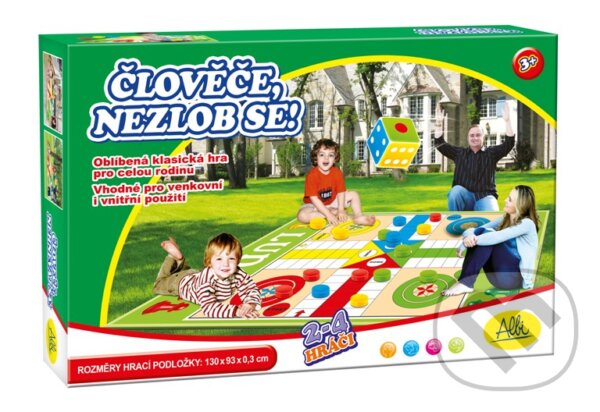 Společenská hra: Človeče, nehnevaj sa! (Albi). Albi, 2014 Společenská hra: Človeče, nehnevaj sa! (Albi). Albi, 2014