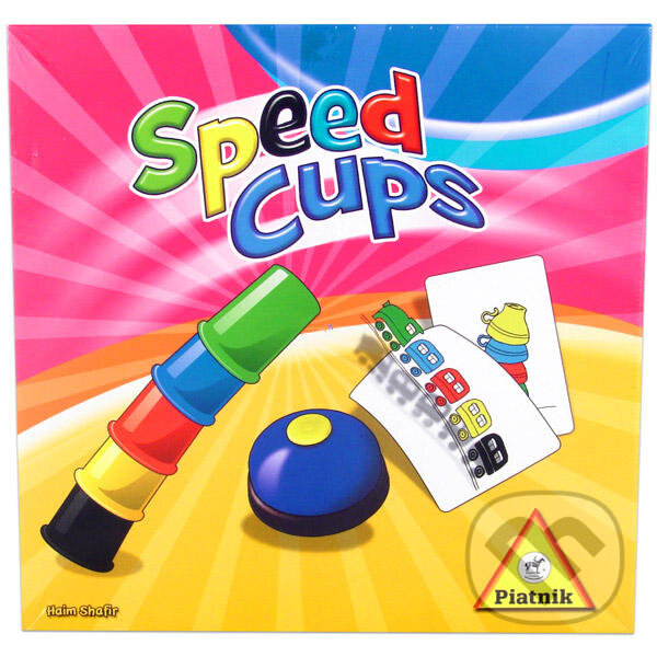 Společenská hra: Speed cups (Haim Shafir). Piatnik, 2014 Společenská hra: Speed cups (Haim Shafir). Piatnik, 2014