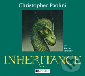 Audiokniha: Inheritance (Christopher Paolini). Nakladatelství Fragment, 2014 Audiokniha: Inheritance (Christopher Paolini). Nakladatelství Fragment, 2014