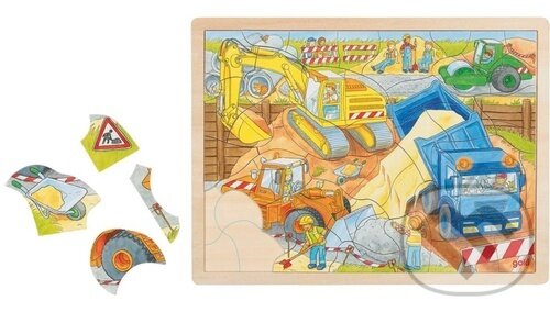Puzzle: Na stavbě (Goki). Goki, 2022 Puzzle: Na stavbě (Goki). Goki, 2022