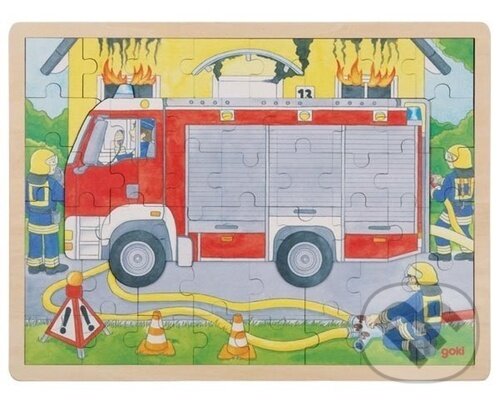 Puzzle: puzzle Hasiči při práci (Goki). Goki, 2022 Puzzle: puzzle Hasiči při práci (Goki). Goki, 2022