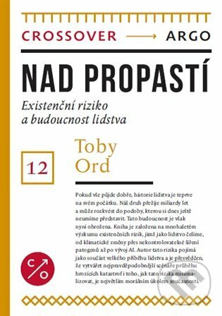 E-kniha: Nad propastí (Toby Ord). Argo, 2022 E-kniha: Nad propastí (Toby Ord). Argo, 2022