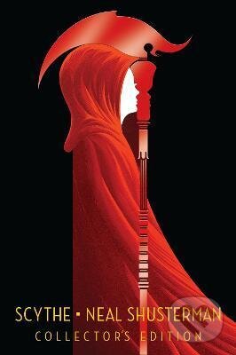 Kniha: Scythe (Neal Shusterman). Walker books, 2022 Kniha: Scythe (Neal Shusterman). Walker books, 2022