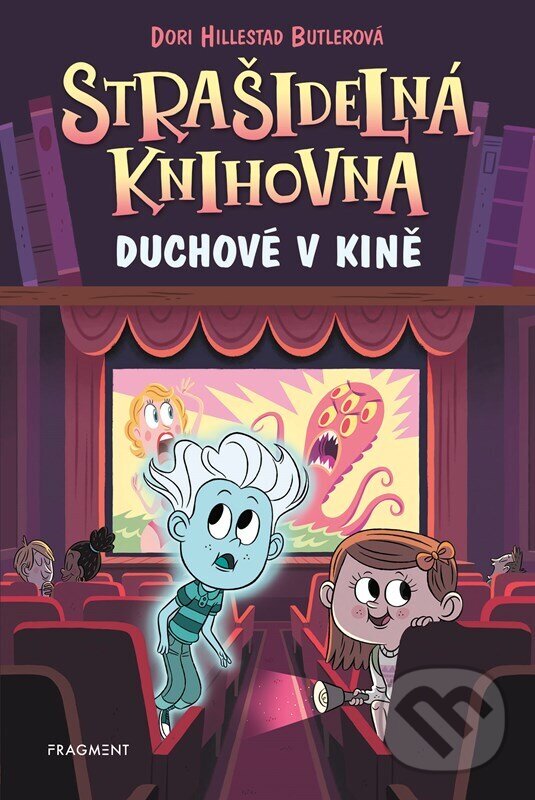 E-kniha: Strašidelná knihovna - Duchové v kině (Dori Hillestad Butler). Nakladatelství Fragment, 2022 E-kniha: Strašidelná knihovna - Duchové v kině (Dori Hillestad Butler). Nakladatelství Fragment, 2022
