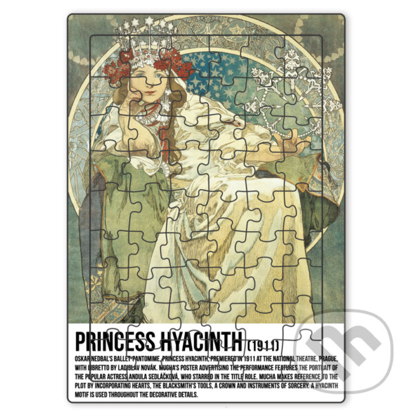 Puzzle Alfons Mucha - Princezna (Presco Group). Presco Group, 2022 Puzzle Alfons Mucha - Princezna (Presco Group). Presco Group, 2022