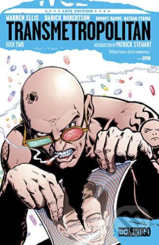 Kniha: Transmetropolitan (Book Two) (Warren Ellis a Darren Robertson). Vertigo, 2019 Kniha: Transmetropolitan (Book Two) (Warren Ellis a Darren Robertson). Vertigo, 2019