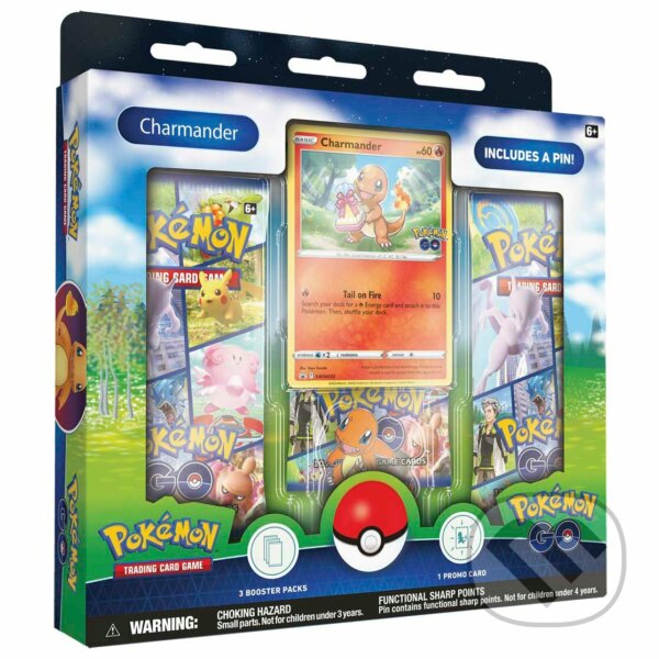 Společenská hra: Pokemon GO Pin Collection Charmander (Pokemon). Pokemon Společenská hra: Pokemon GO Pin Collection Charmander (Pokemon). Pokemon