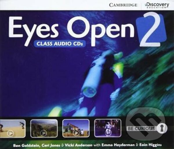 Audiokniha: Eyes Open Level 2: Class Audio CDs (3) (Ben Goldstein). Cambridge University Press, 2015 Audiokniha: Eyes Open Level 2: Class Audio CDs (3) (Ben Goldstein). Cambridge University Press, 2015
