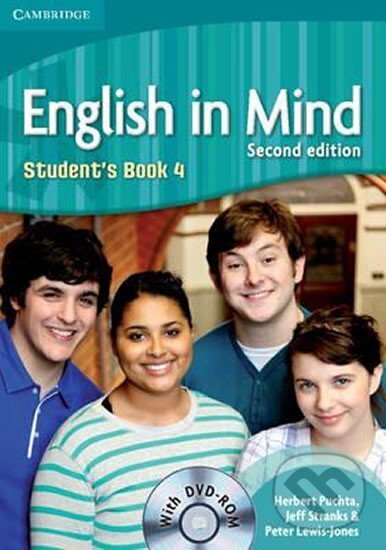 Kniha: English in Mind Level 4 Students Book with DVD-ROM (Herbert Puchta). Cambridge University Press, 2011 Kniha: English in Mind Level 4 Students Book with DVD-ROM (Herbert Puchta). Cambridge University Press, 2011