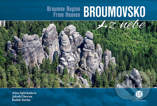 Kniha: Broumovsko z nebe (Malované Mapy). Malované Mapy, 2022 Kniha: Broumovsko z nebe (Malované Mapy). Malované Mapy, 2022