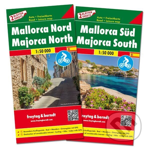 Mallorca/Majorca SET sever+juh (freytag&berndt). freytag&berndt, 2016 Mallorca/Majorca SET sever+juh (freytag&berndt). freytag&berndt, 2016