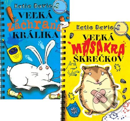 Kniha: Veľká masakra škrečkov + Veľká záchrana králika (Katie Davies). Slovart Kniha: Veľká masakra škrečkov + Veľká záchrana králika (Katie Davies). Slovart