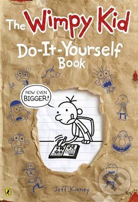 Kniha: Diary of a Wimpy Kid: Do-It-Yourself Book (Jeff Kinney). Penguin Books, 2013 Kniha: Diary of a Wimpy Kid: Do-It-Yourself Book (Jeff Kinney). Penguin Books, 2013