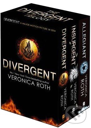 Kniha: Divergent Trilogy (Veronica Roth). HarperCollins, 2014 Kniha: Divergent Trilogy (Veronica Roth). HarperCollins, 2014
