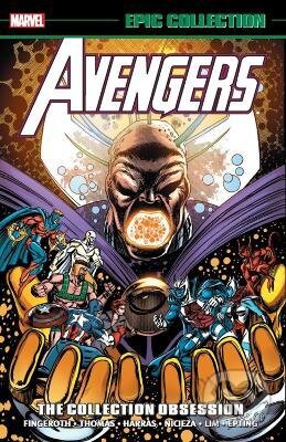 Kniha: Avengers Epic Collection (Danny Fingeroth, Fabian Nicieza a Scott Lobdell). Marvel, 2022 Kniha: Avengers Epic Collection (Danny Fingeroth, Fabian Nicieza a Scott Lobdell). Marvel, 2022