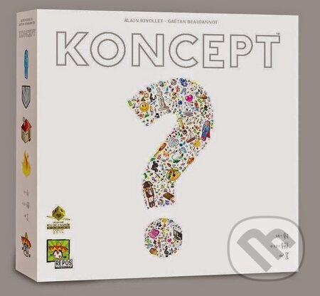 Společenská hra: Koncept (Alain Rivollet a Gaëtan Beaujannot). ADC BF, 2014 Společenská hra: Koncept (Alain Rivollet a Gaëtan Beaujannot). ADC BF, 2014