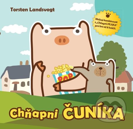 Společenská hra: Chňapni čuníka! (Torsten Landsvogt). REXhry, 2014 Společenská hra: Chňapni čuníka! (Torsten Landsvogt). REXhry, 2014