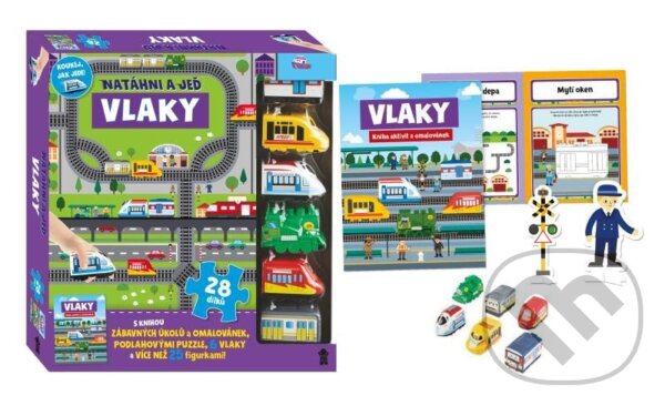 Kniha: Natáhni a jeď: Vlaky (Pikola). Pikola, 2022 Kniha: Natáhni a jeď: Vlaky (Pikola). Pikola, 2022