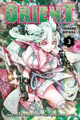 Kniha: Orient 3 (Shinobu Ohtaka). Kodansha International, 2021 Kniha: Orient 3 (Shinobu Ohtaka). Kodansha International, 2021