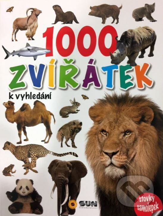 Kniha: 1000 zvířátek k vyhledání (SUN). SUN, 2022 Kniha: 1000 zvířátek k vyhledání (SUN). SUN, 2022