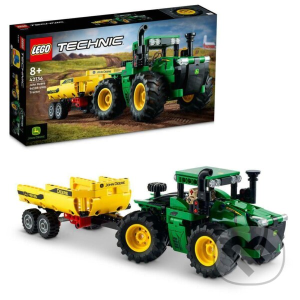 Spoločenská hra: LEGO® Technic 42136 John Deere 9620R 4WD Tractor (LEGO). LEGO, 2022 Spoločenská hra: LEGO® Technic 42136 John Deere 9620R 4WD Tractor (LEGO). LEGO, 2022