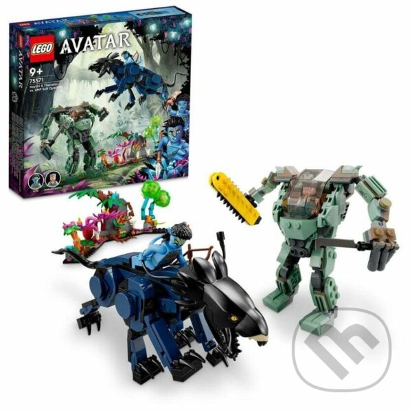 Spoločenská hra: LEGO® Avatar 75571 Neytiri a Thanator vs. Quaritch v AMP obleku (LEGO). LEGO, 2022 Spoločenská hra: LEGO® Avatar 75571 Neytiri a Thanator vs. Quaritch v AMP obleku (LEGO). LEGO, 2022