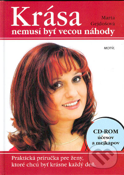 Kniha: Krása nemusí byť vecou náhody (Marta Gejdošová). Motýľ, 2004 Kniha: Krása nemusí byť vecou náhody (Marta Gejdošová). Motýľ, 2004