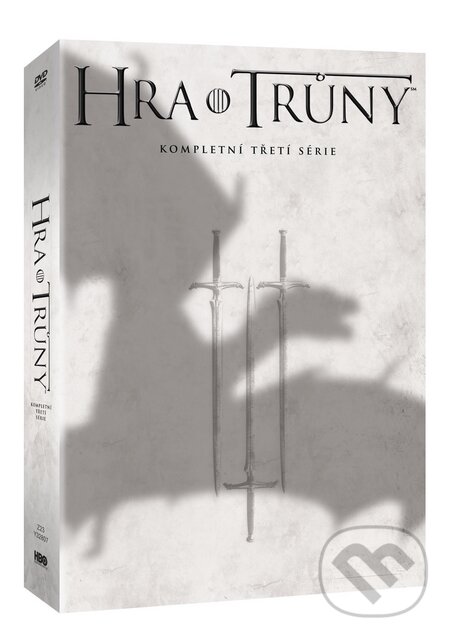 Film: Hra o trůny 3.série Viva balení (Timothy Van Patten, Alan Taylor, Brian Kirk, Daniel Minahan a Timothy Van) (DVD). Magicbox, 2014 Film: Hra o trůny 3.série Viva balení (Timothy Van Patten, Alan Taylor, Brian Kirk, Daniel Minahan a Timothy Van) (DVD). Magicbox, 2014