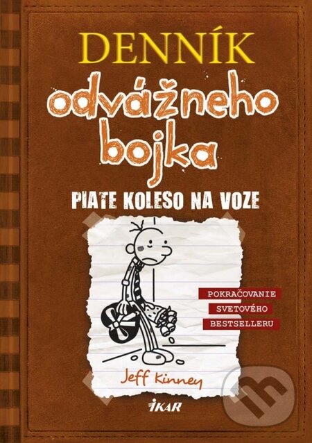 Kniha: Denník odvážneho bojka 7 (Jeff Kinney). Ikar, 2015 Kniha: Denník odvážneho bojka 7 (Jeff Kinney). Ikar, 2015