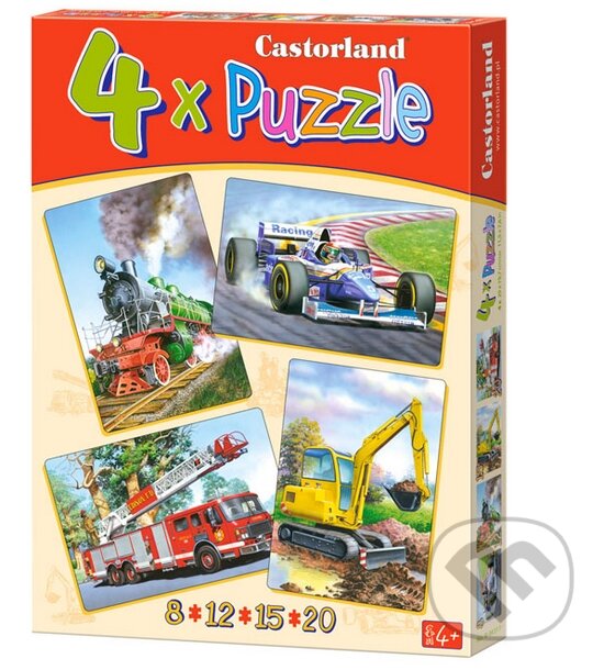 4 x puzzle, Castorland