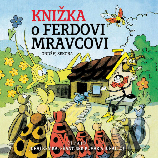 Knižka o Ferdovi Mravcovi - Ondřej Sekora, Wisteria Books a Buvik, 2022