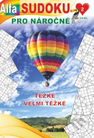 Kniha: Sudoku pro náročné 2 / 2022 (Alfasoft). Alfasoft, 2022 Kniha: Sudoku pro náročné 2 / 2022 (Alfasoft). Alfasoft, 2022