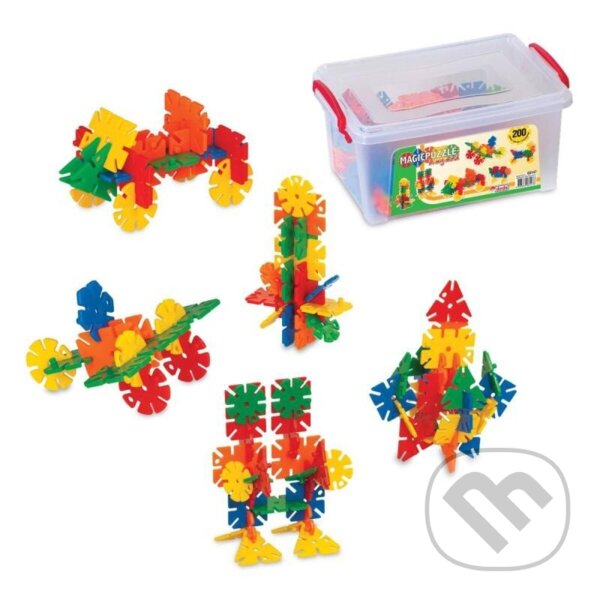 Společenská hra: Puzzle Magické v krabici 200 ks (Bino). Bino Společenská hra: Puzzle Magické v krabici 200 ks (Bino). Bino