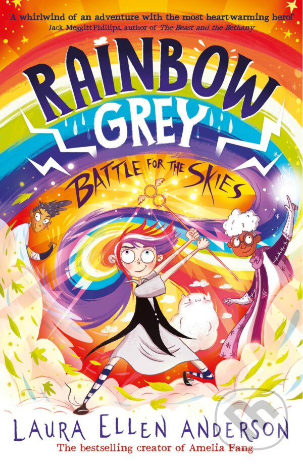 Kniha: Rainbow Grey: Battle for the Skies (Laura Ellen Anderson). HarperCollins, 2023 Kniha: Rainbow Grey: Battle for the Skies (Laura Ellen Anderson). HarperCollins, 2023
