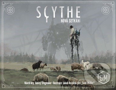 Společenská hra: Scythe: Nová setkání (Jamey Stegmaier). Albi, 2022 Společenská hra: Scythe: Nová setkání (Jamey Stegmaier). Albi, 2022