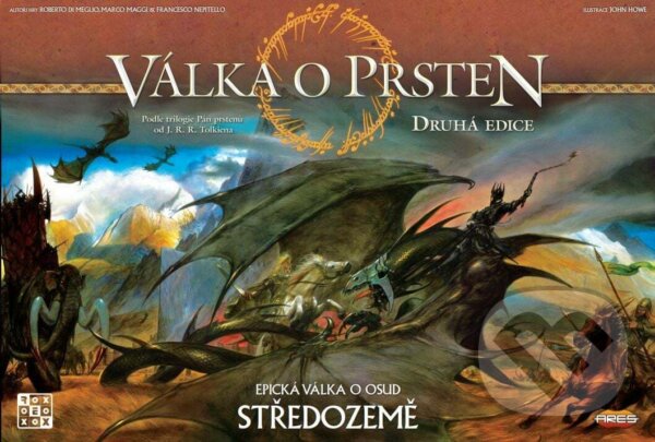 Společenská hra: Válka o prsten (Francesco Nepitello Marco Maggi Roberto Di Meglio). REXhry, 2022 Společenská hra: Válka o prsten (Francesco Nepitello Marco Maggi Roberto Di Meglio). REXhry, 2022