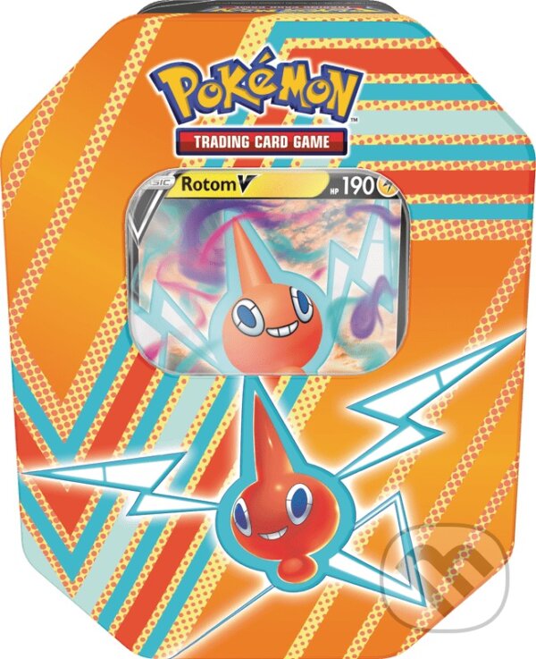 Společenská hra: Pokémon Rotom V - Hidden Potential Tin (Pokemon). Pokemon, 2022 Společenská hra: Pokémon Rotom V - Hidden Potential Tin (Pokemon). Pokemon, 2022