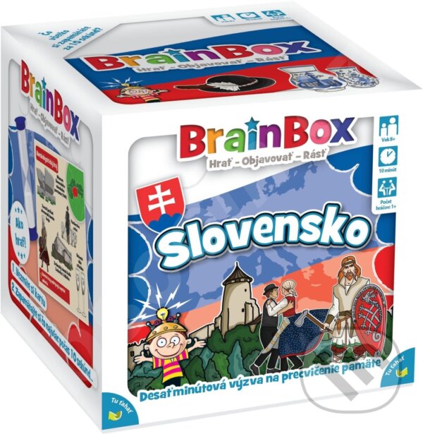 Společenská hra: Brainbox Slovensko SK (V kocke!) (Blackfire). Blackfire, 2022 Společenská hra: Brainbox Slovensko SK (V kocke!) (Blackfire). Blackfire, 2022